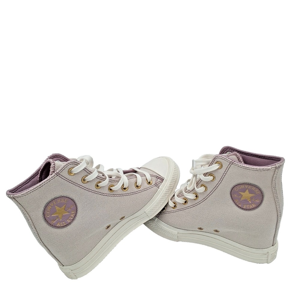Converse Chuck Taylor All Star Wedge Platform Gold‎ A12763C Woman's Size 8